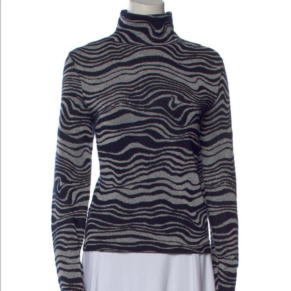 Sies Marjan cashmere blend sweater size medium swirl print